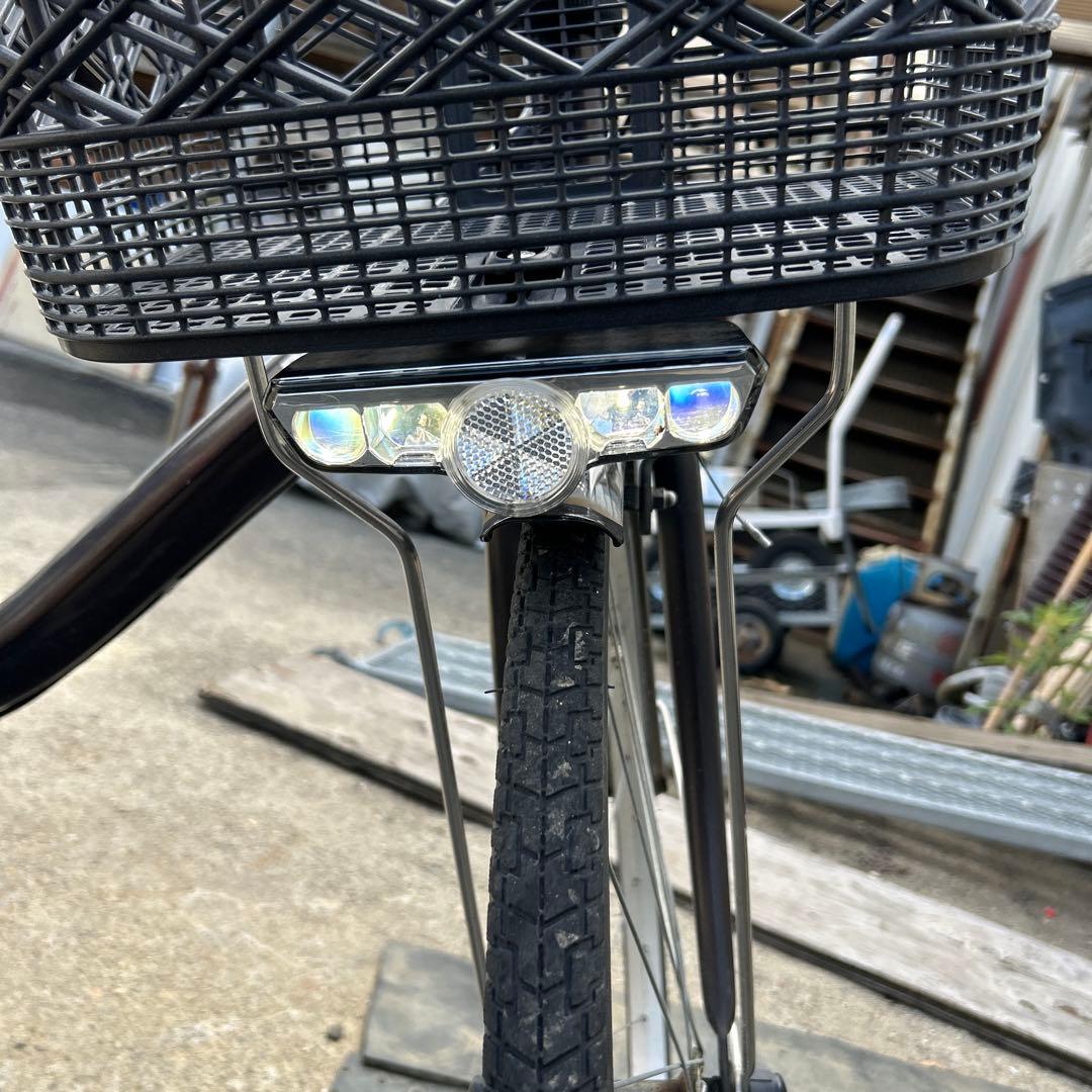 電動アシスト自転車 シティタイプ 黒 26インチ