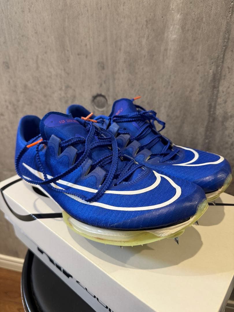 Nike エアズーム マックスフライ1 青 【25.5cm・極美品】