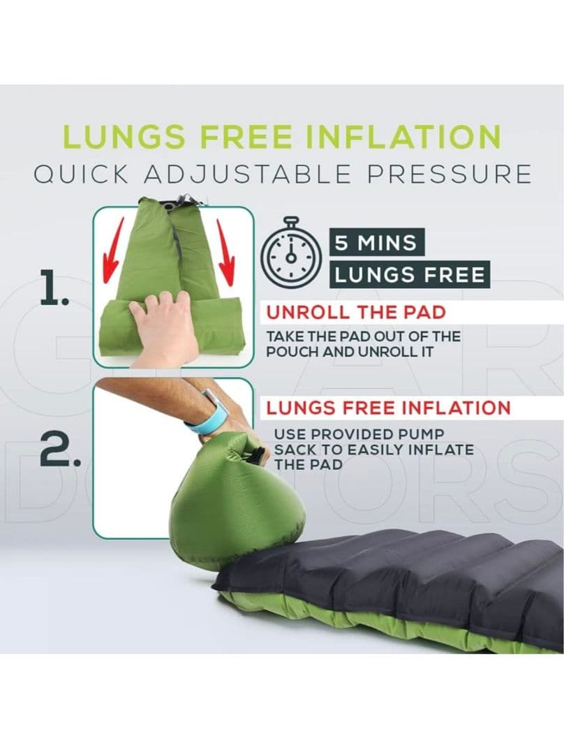 Gear Doctors 超軽量 エアーマット (Multicolor)