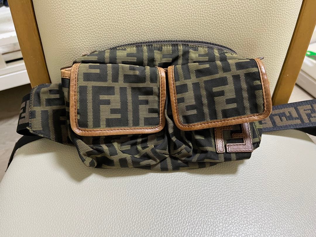 フェンディ　ウエストポーチ　ズッカ柄 FENDI