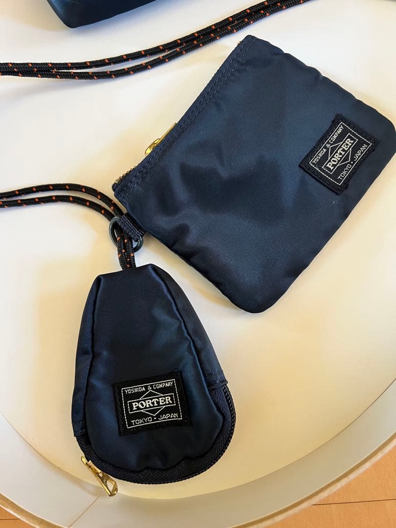 porter タンカーNAVY KeyPack&ケース ポーチセット中古