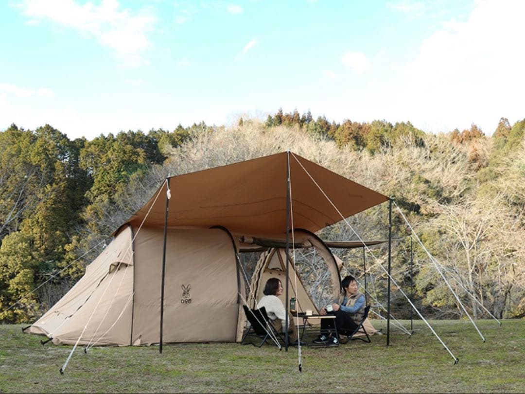 DOD カマボコテントソロtc チーズタープミニ　タン(廃盤品)