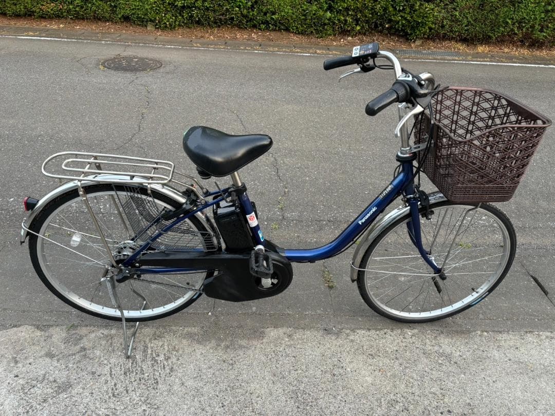 パナソニック 電動自転車 ビビ・SX 24型 内装3段 Pファインブルー