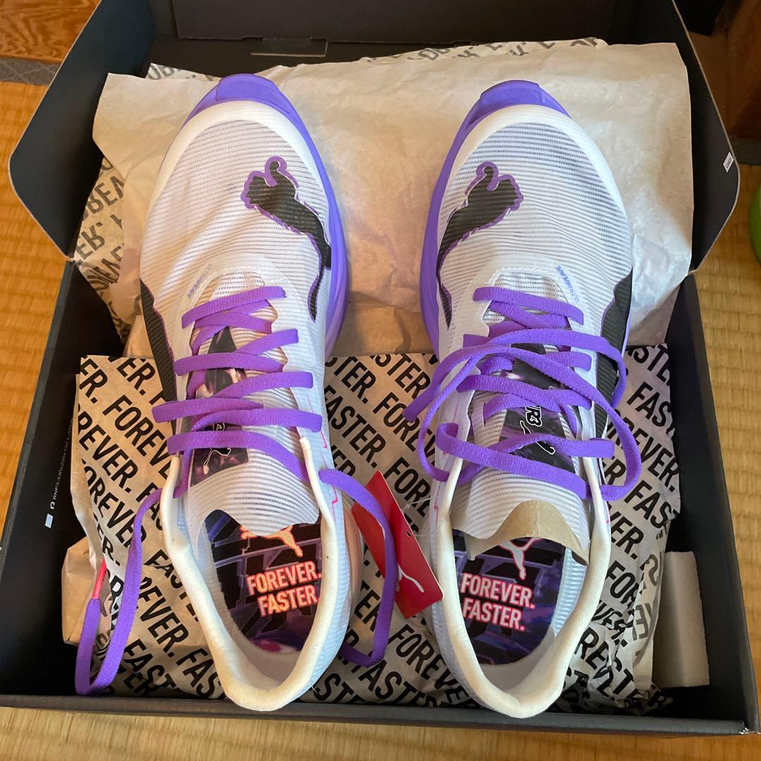 PUMA FAST-R NITRO ELITE3 ホワイト/パープル