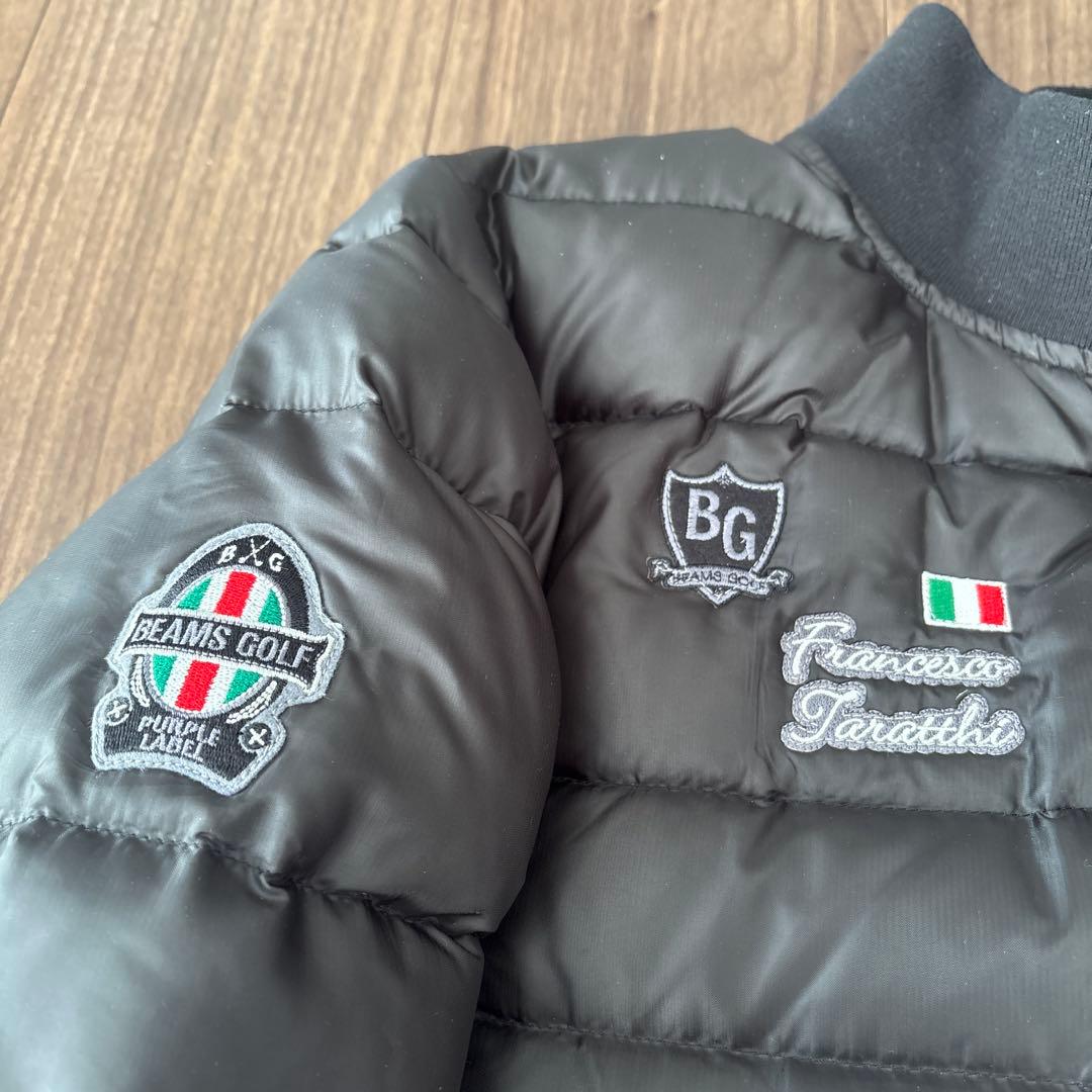 BEAMS GOLF ブラック ダウンジャケット