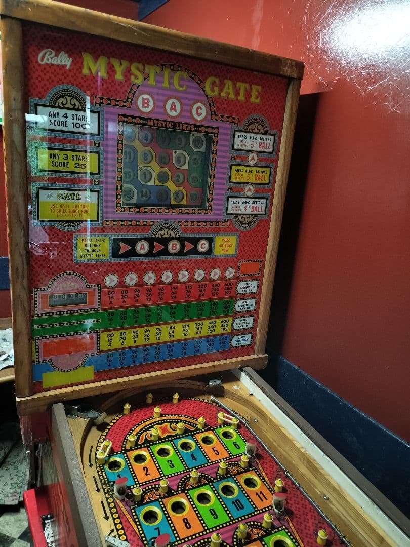 Bally MYSTICGATE ビンゴゲーム ピンボール ヘッドのみ 部品取り