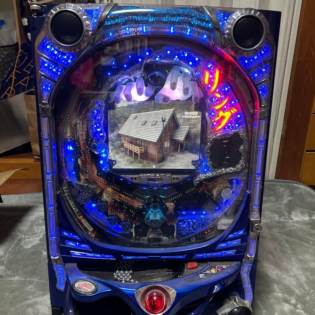 リング 貞子　呪いの7日間　パチンコ台　実機　ガレージ　などに