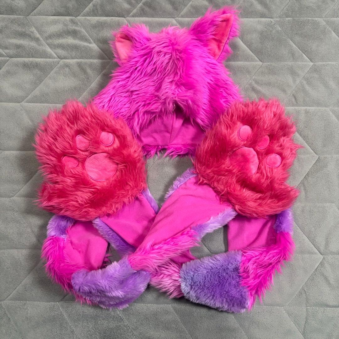 チェシャ猫 ファンキャップマフラー