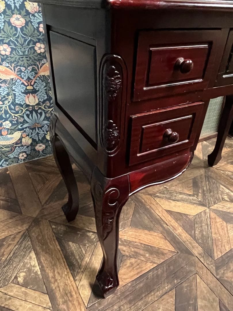 waku＊ドレッサー 鏡 ミラー 化粧台 鏡台 アンティークビンテージ