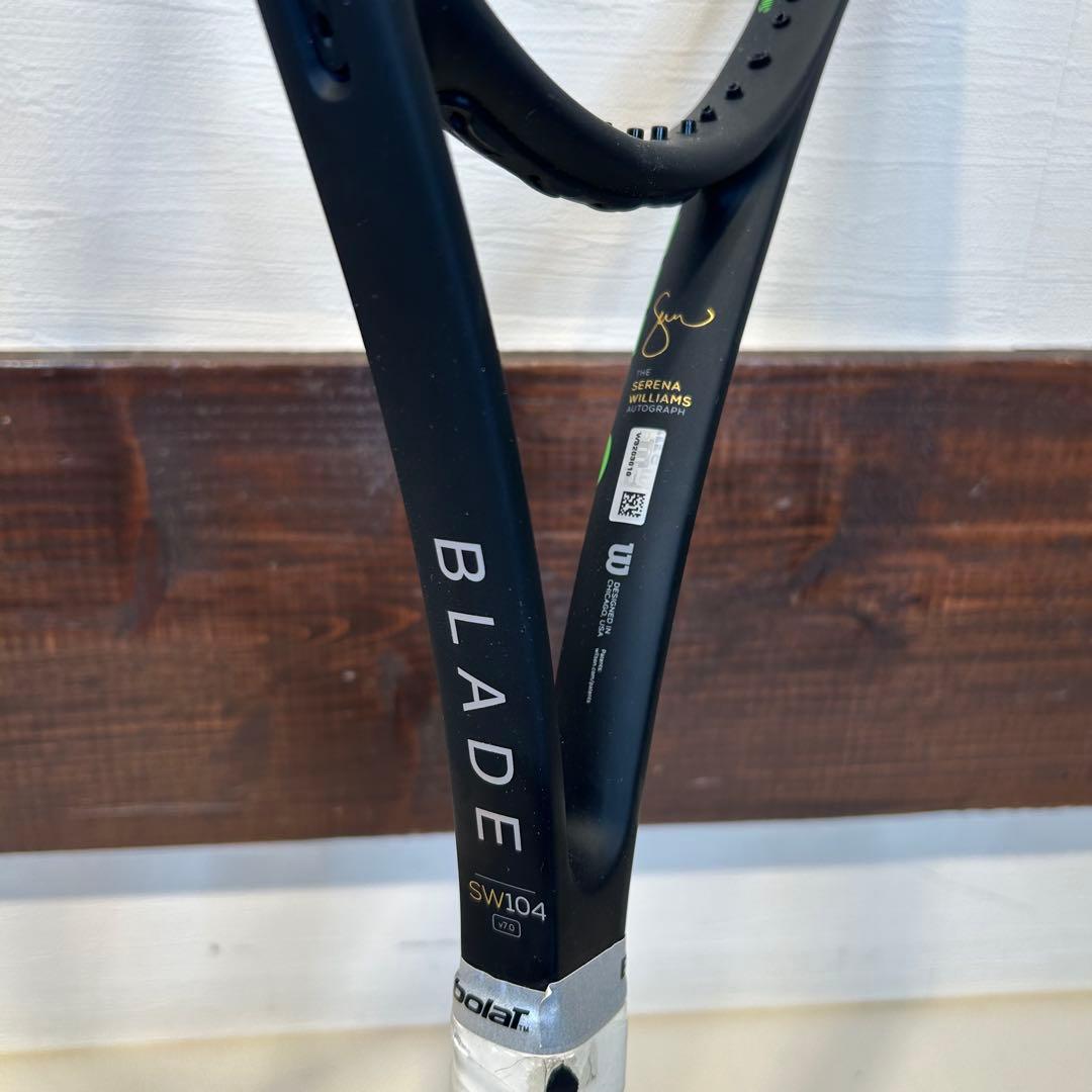 ☆美品☆ Wilson BLADE SW104 V7.0 セリーナ・ウィリアムス