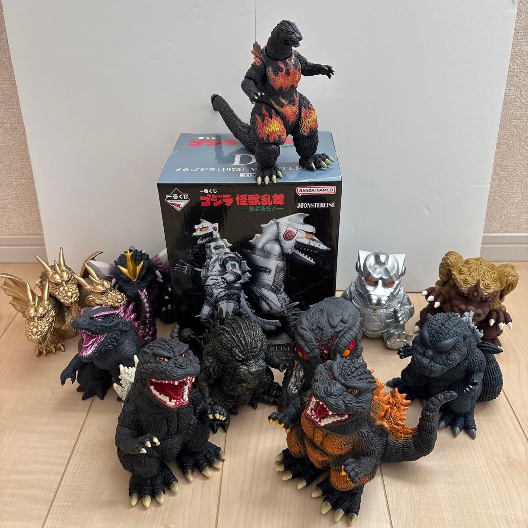 鎮座獣　ゴジラ　バンプレスト　デスゴジ　一番くじ　メカゴジラ