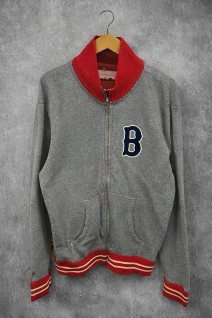 Mitchell & Ness レッドソックス ジップアップスウェットジャケット