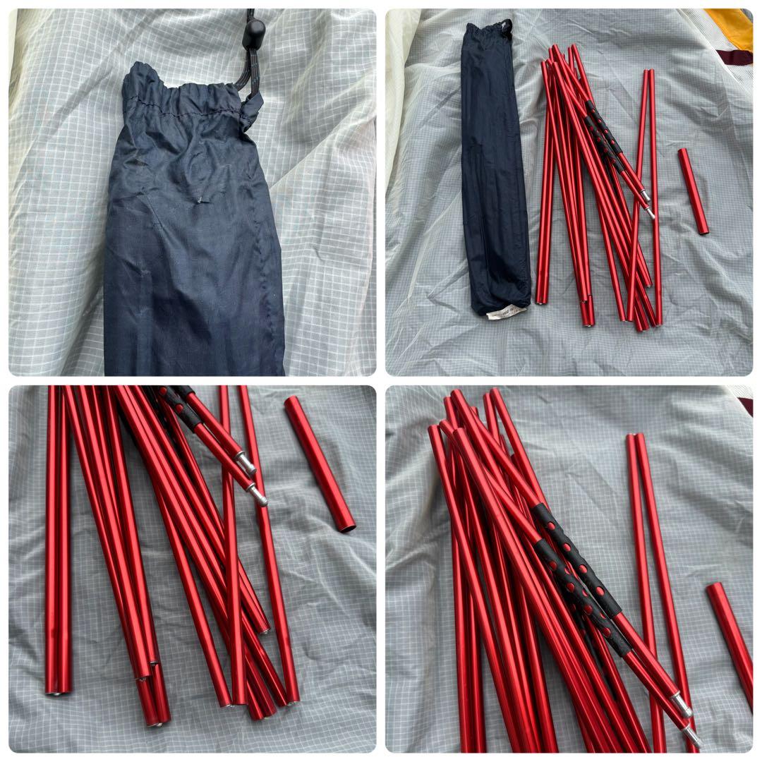 人気モンベル　ステラリッジテント 2型イエロー　山岳テント