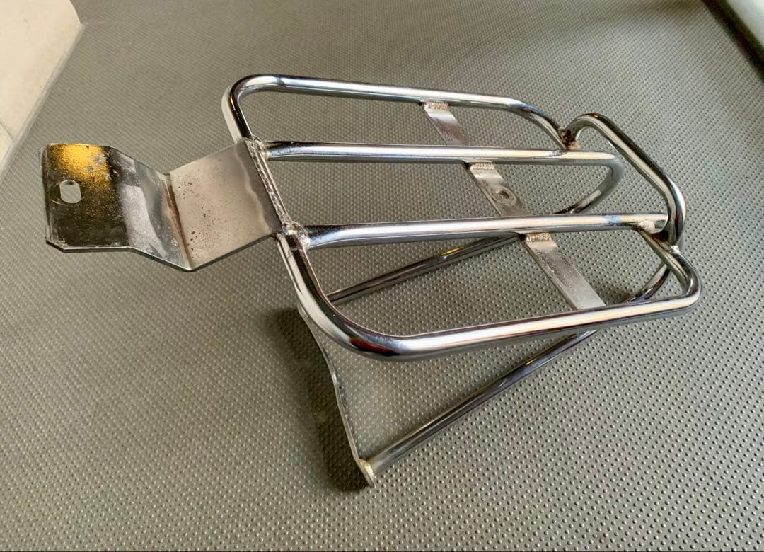 ☆【ヴィンテージパーツ】Vespa ベスパ スモール用 フラットリアキャリア