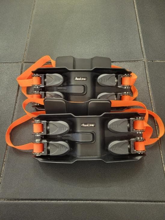 RealLine 　コア②　トレーニング・パワーベルト ブラック/オレンジ