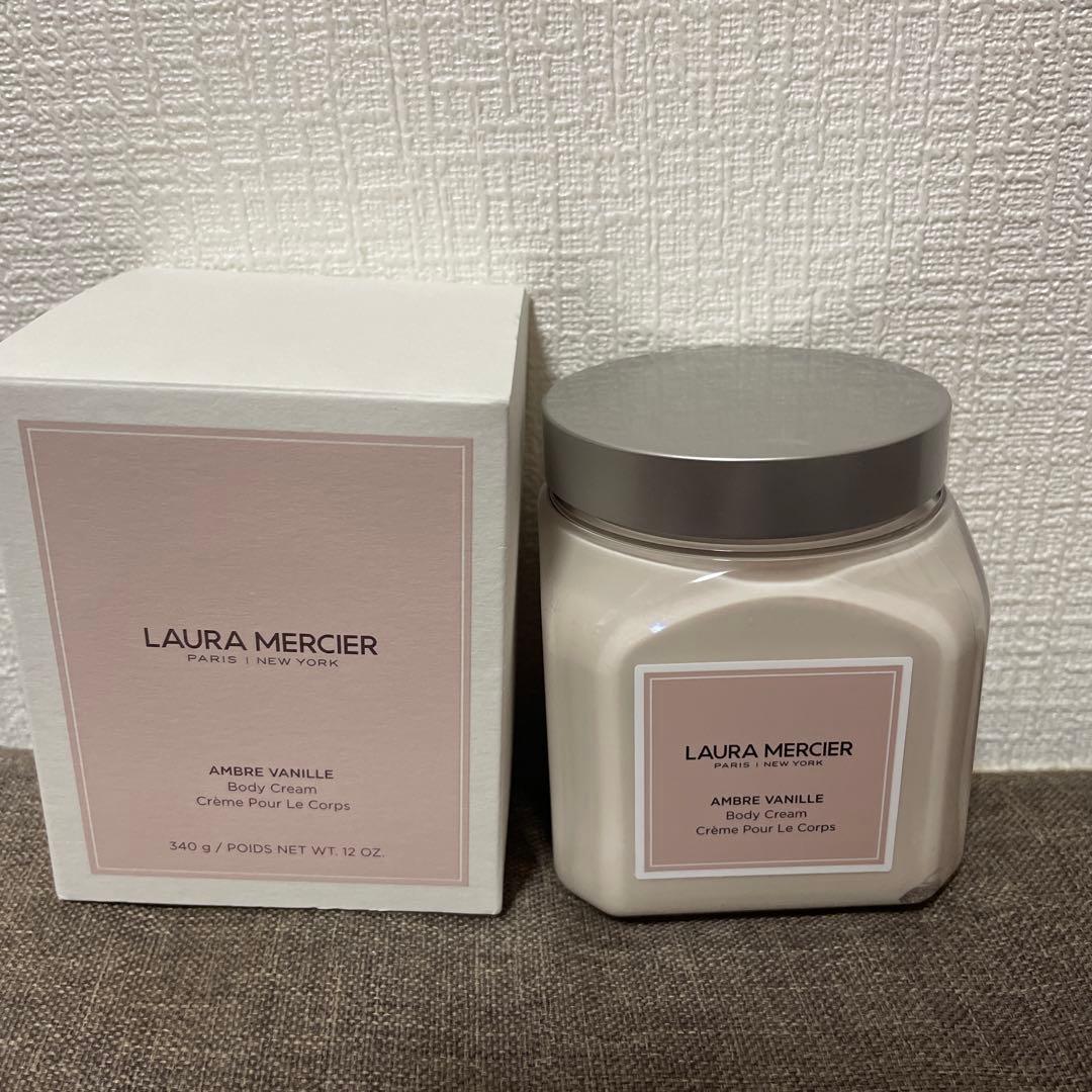 【新品】ローラメルシエ ホイップトボディクリーム アンバーバニラ 340g