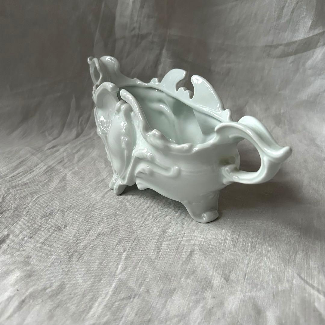 フランスアンティーク　LIMOGES リモージュ　ジャルディニエール　花器　花瓶