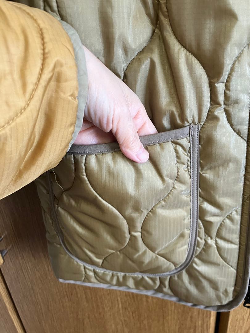 【uniform experiment】リバーシブルジップライナーブルゾン