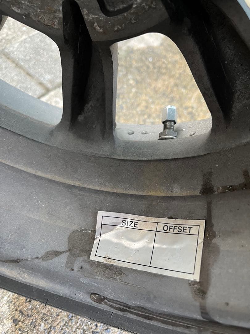 レーシングサービスワタナベホイール　13インチ145/80R13 ミシュラン新品