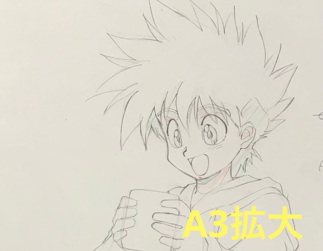 サイバーフォーミュラ　原画などのセット　ハヤト