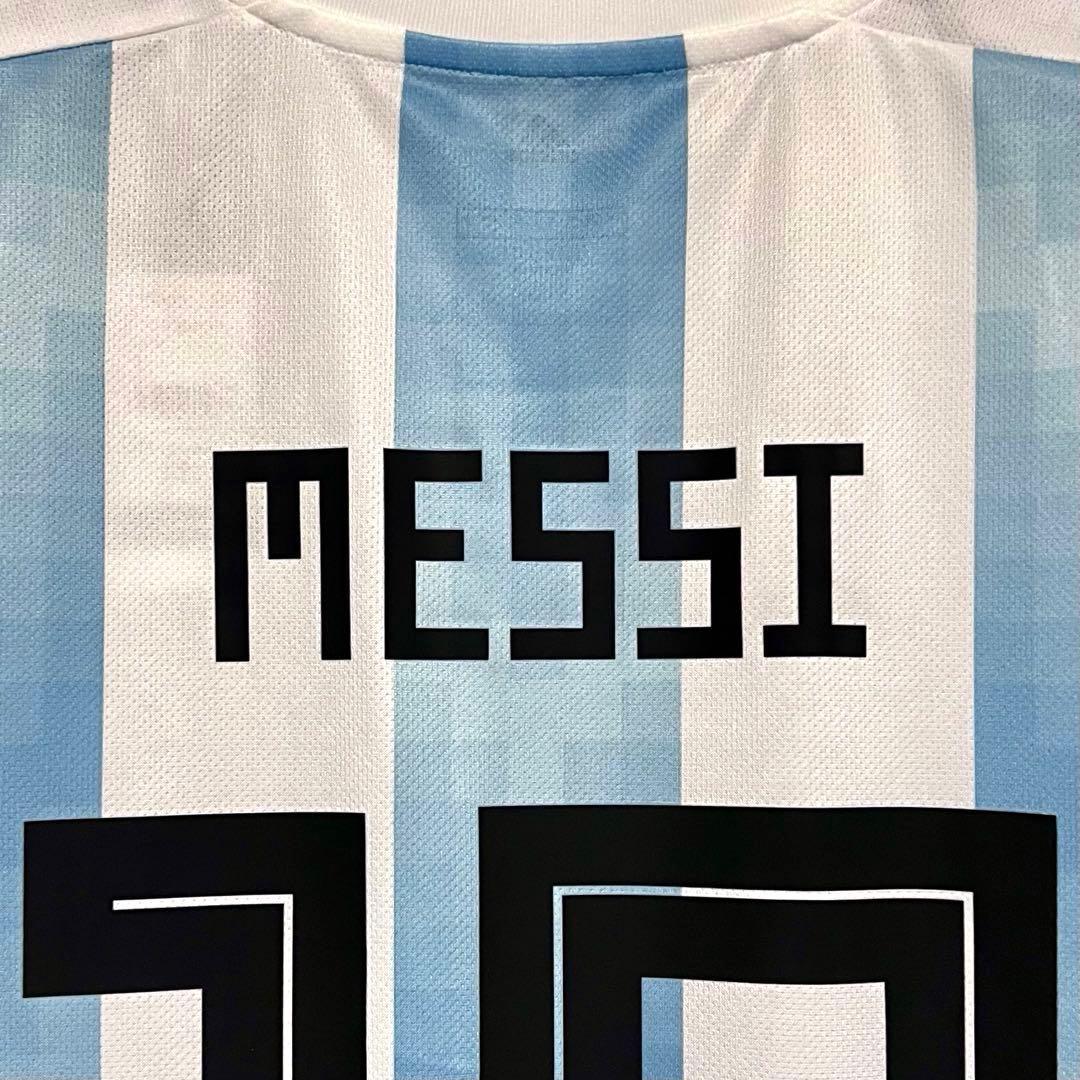 【新品/タグ付き】2018ロシアW杯 アルゼンチン代表♯10メッシ【Lサイズ】