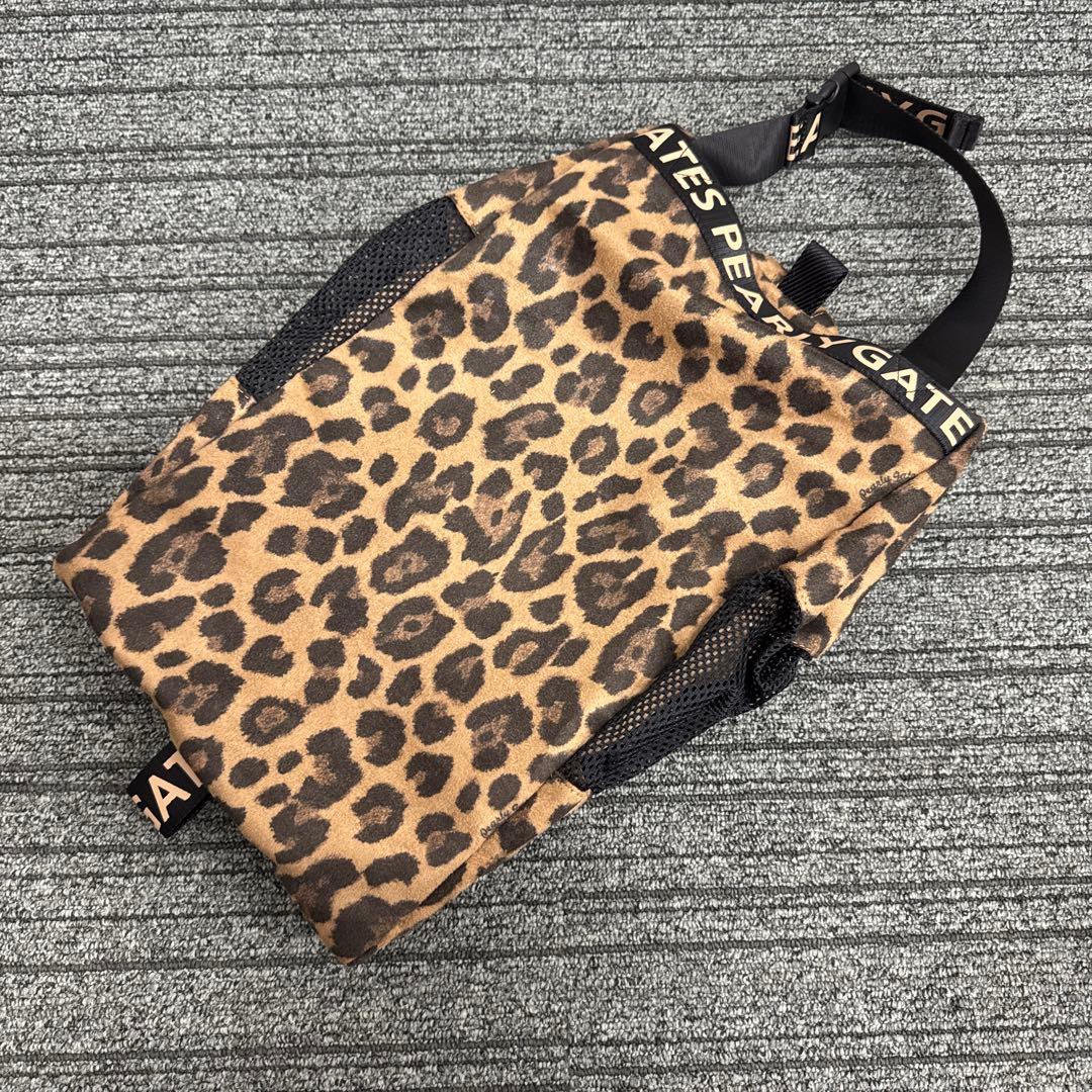 パーリーゲイツ　キャディバッグ　レオパード　11点セット売り