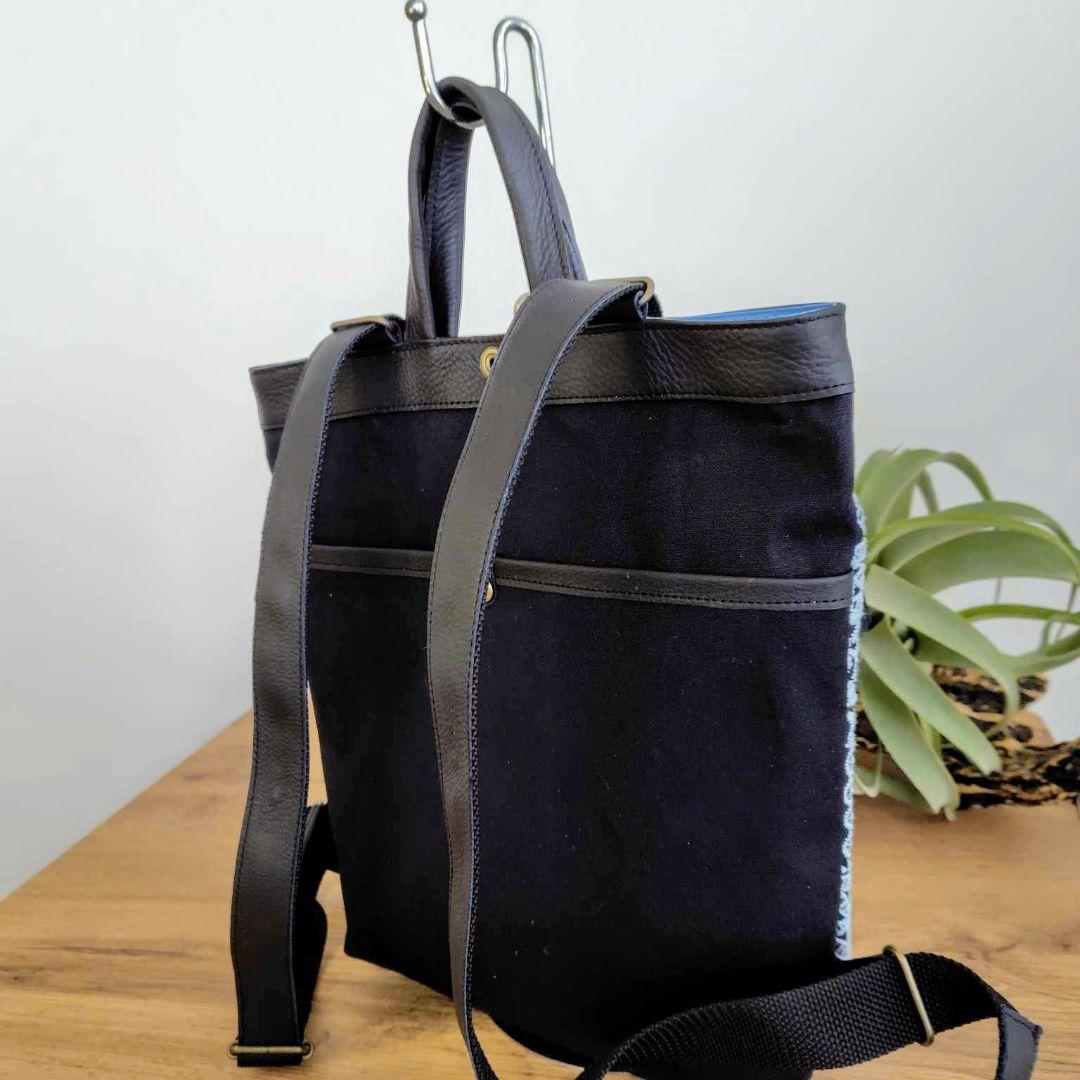 ミナペルホネン/forest tileフォレストタイルグレイ/A４トート2Way