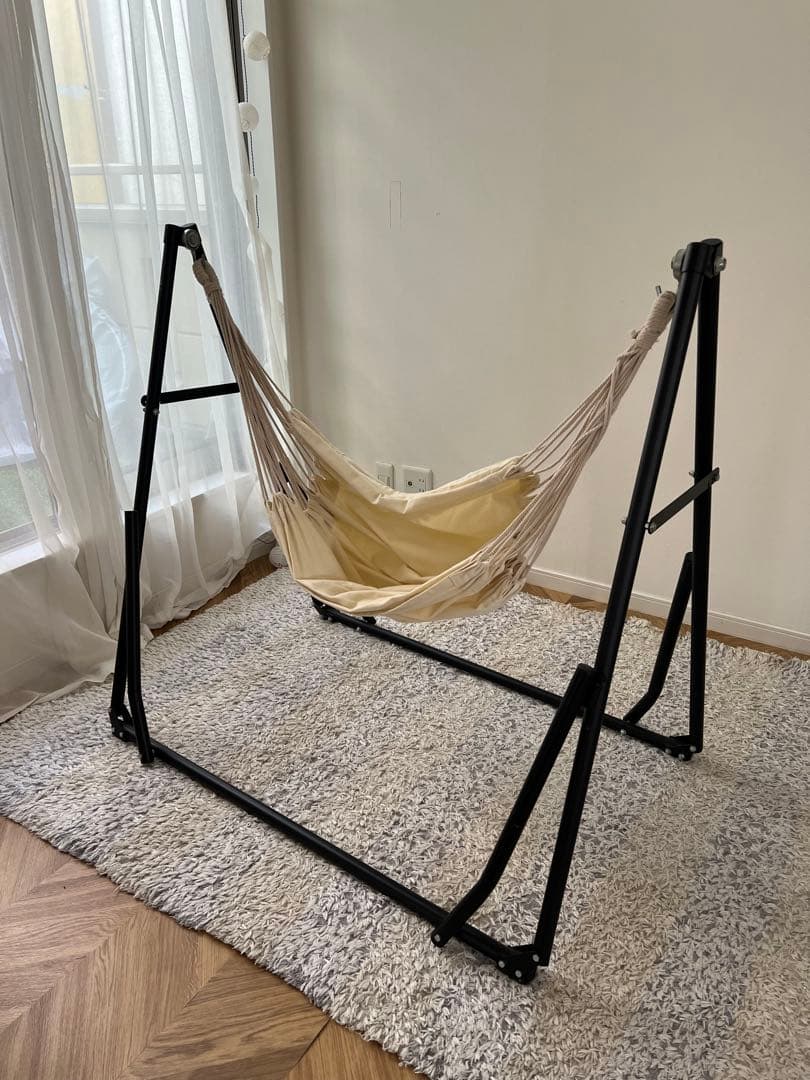 【シフラス】2WAY自立式ハンモック