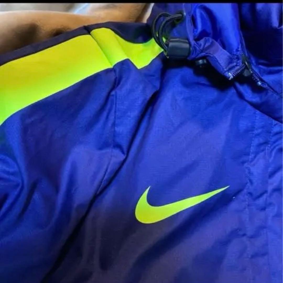 Nike ベンチコート L ロイヤルブルー/イエロー