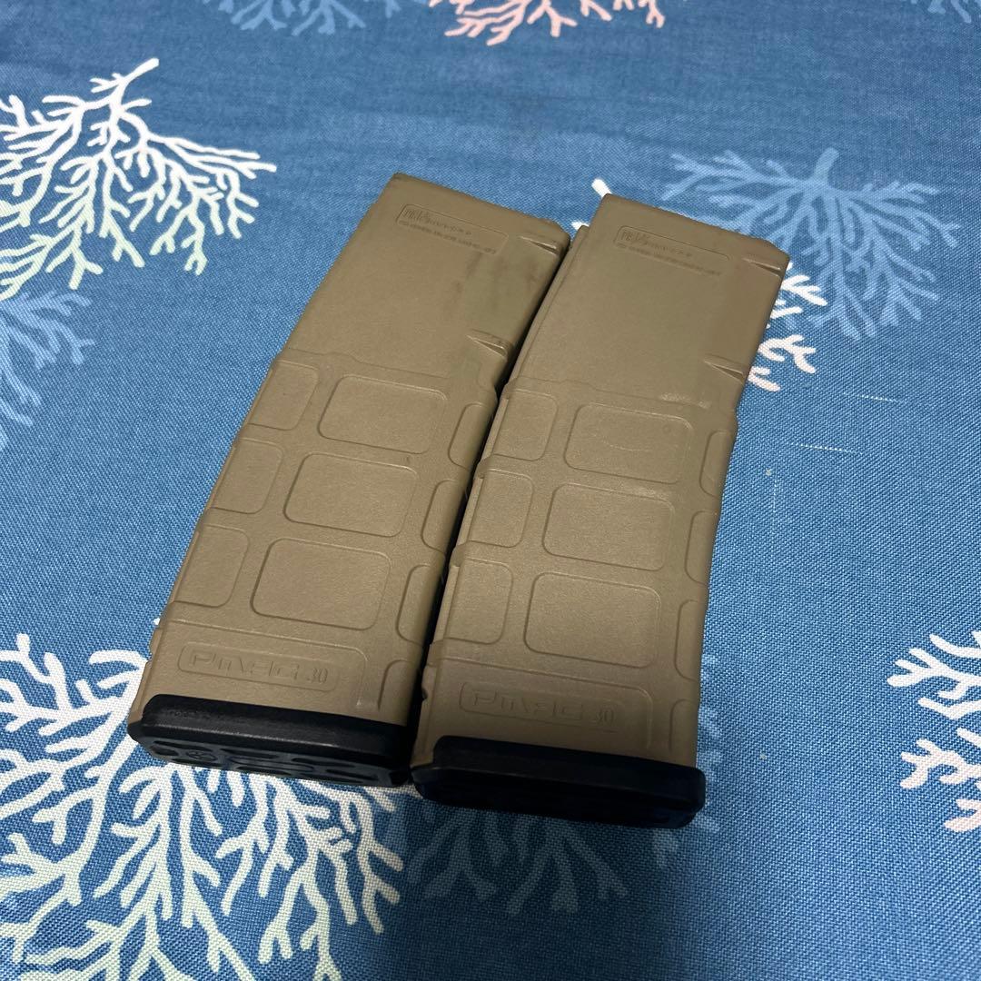 東京マルイ 次世代 m4 hk416 pmag ノーマル マガジン 二本　120
