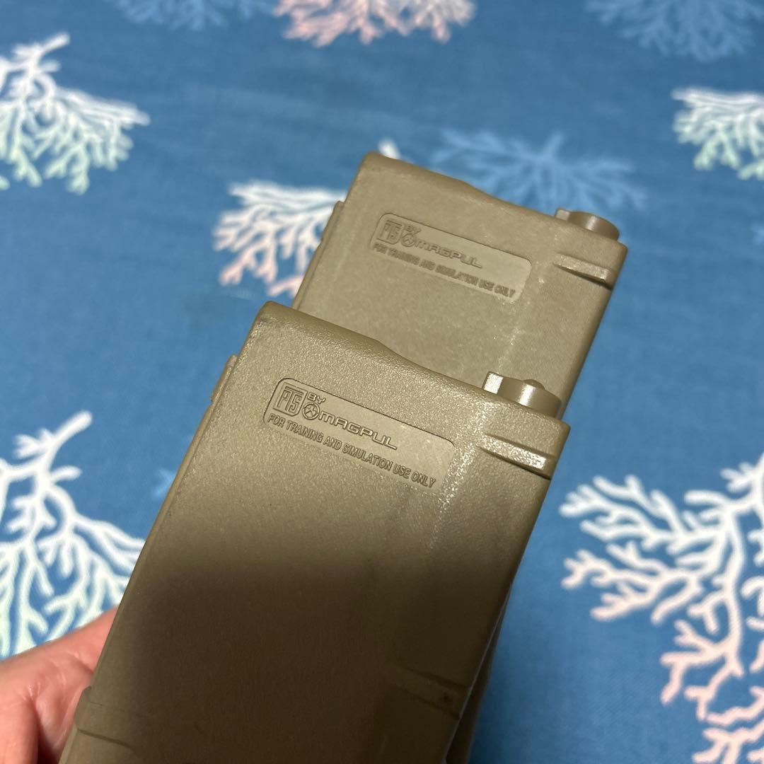 東京マルイ 次世代 m4 hk416 pmag ノーマル マガジン 二本　120