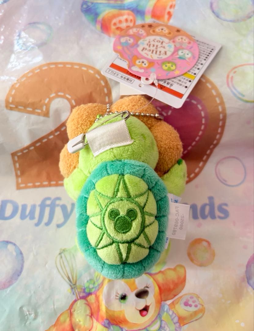 フィルドウィズジョイ！ダッフィー＆フレンズ　ぬいぐるみバッジセット