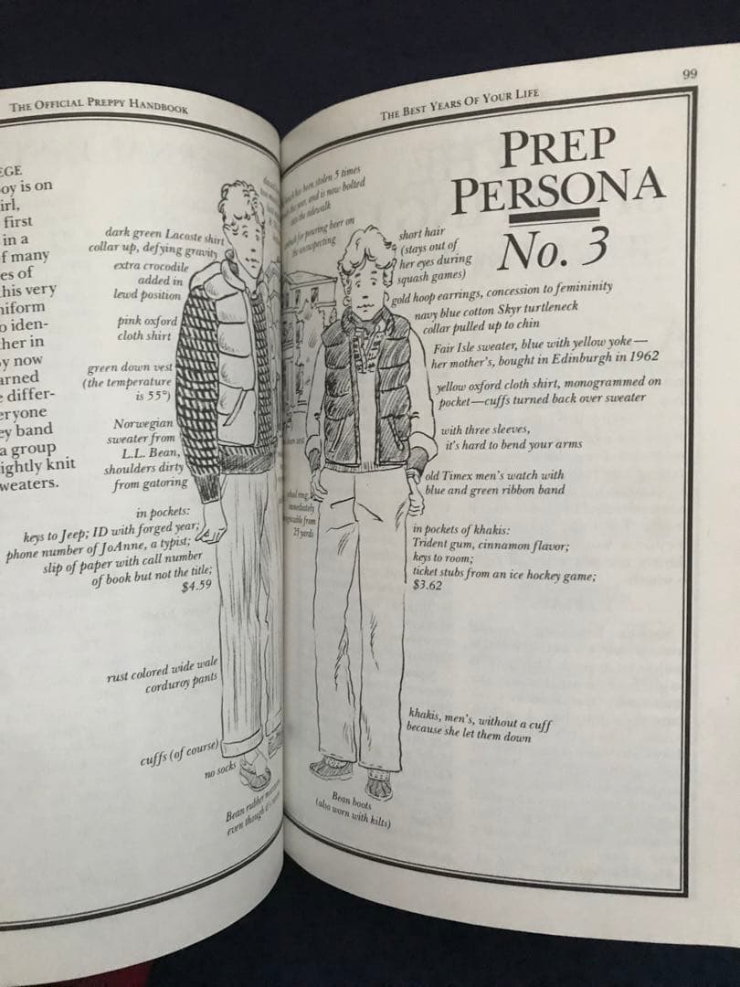 プレッピー「THE OFFICIAL PREPPY HANDBOOK」✳︎原書
