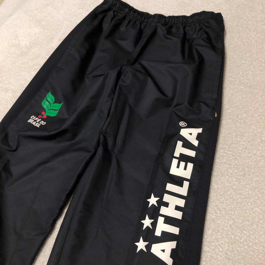 美品　ATHLETA ウインドブレーカー上下　セットアップ　防寒　ブラック　M