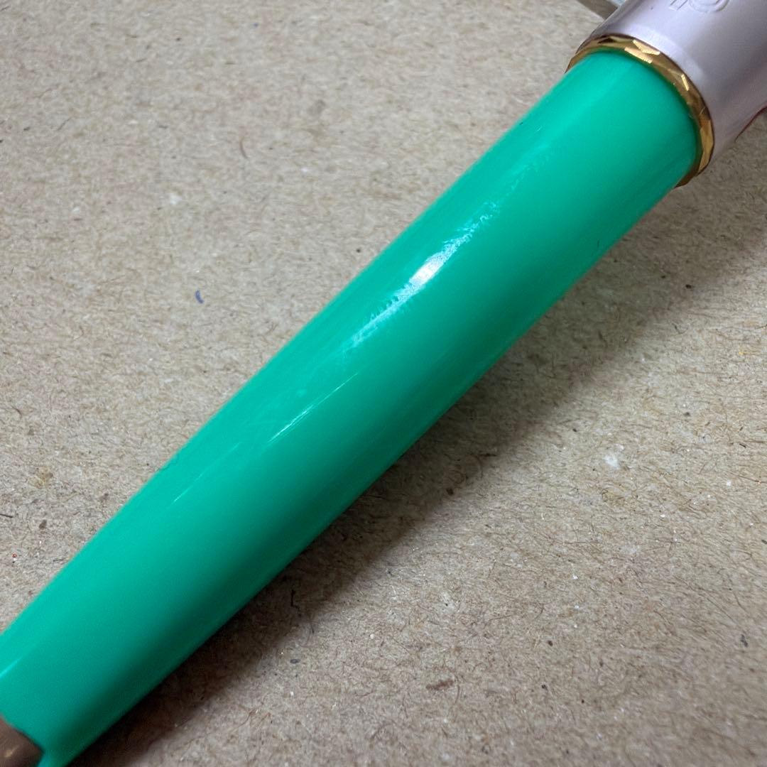 新品 廃盤 PLATINUM プラチナ 万年筆 ショート 14k 細字 いちご