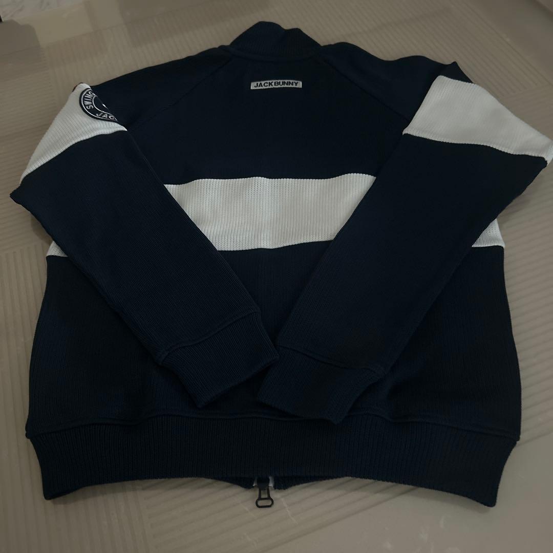 EVERYDAY BUNNY ジップアップジャケット ブラック