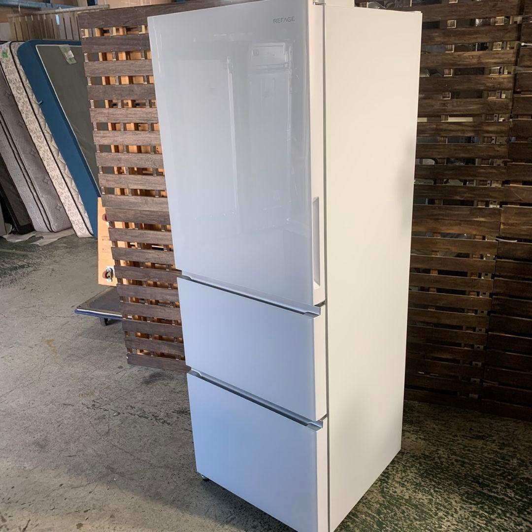 J024R REFAGE 23年製 冷蔵庫 YRZ-F36K 358L 3ドア