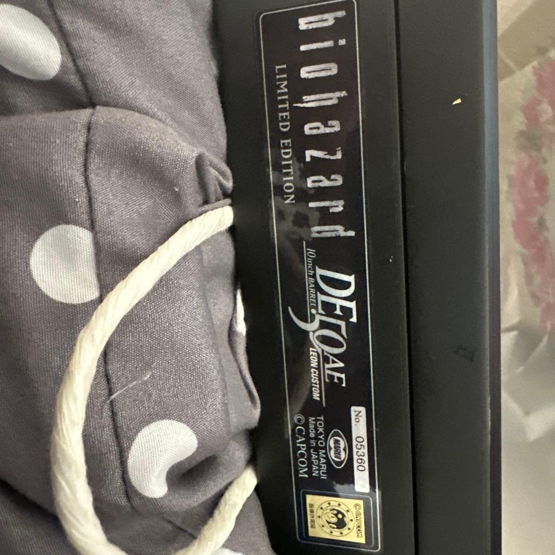 バイオハザード デカール 限定版 モデルガン