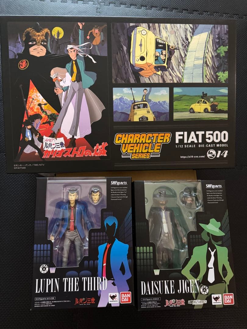 ルパン三世 フィアット500 フィギュアセット