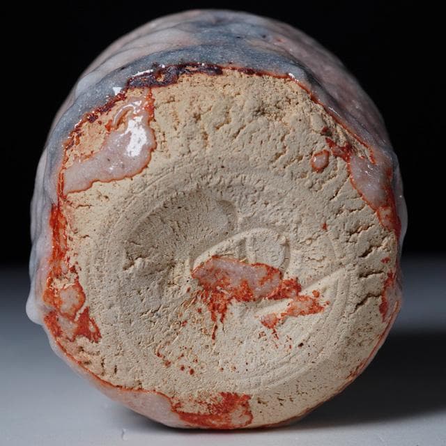 鈴木五郎　志野ぐい吞　共箱　酒器　鑑賞陶器　コレクション　美濃陶