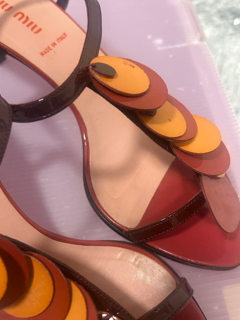 miu miu サンダル 36