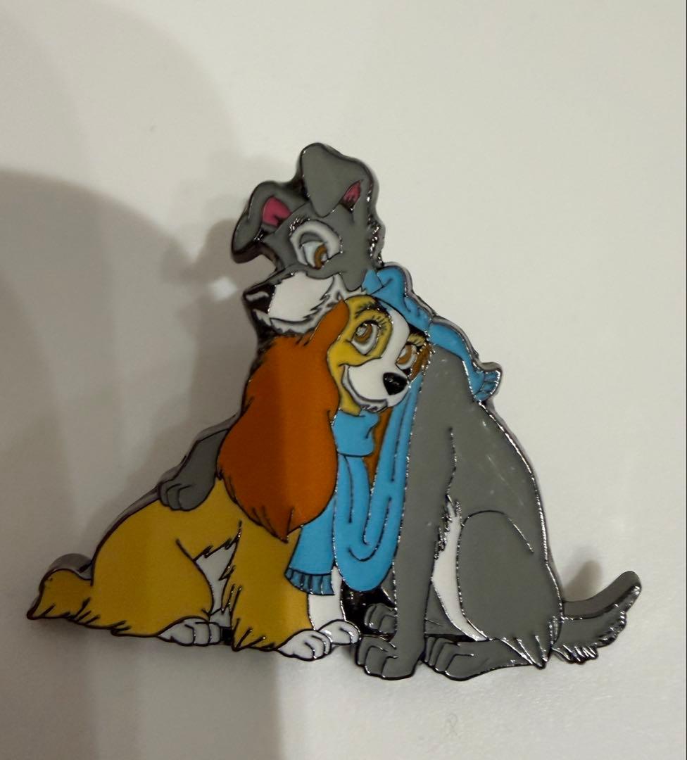 ディズニー　ピンバッジ　ピンバッチ　わんわん物語　レディ