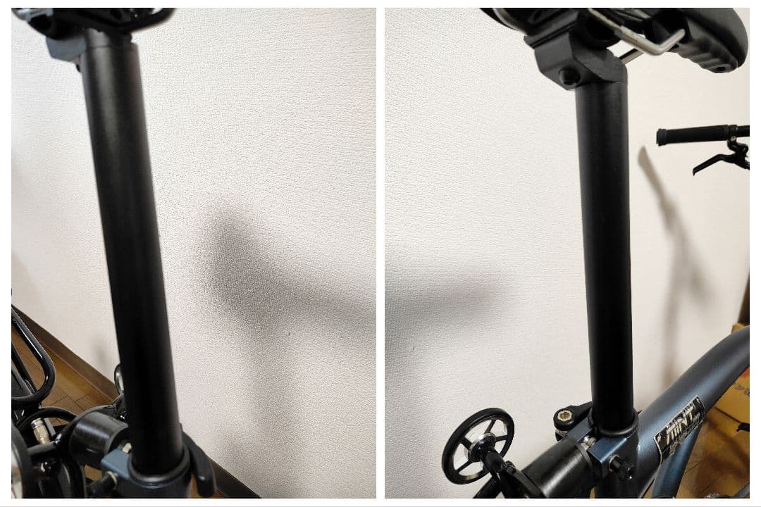 【しんさん様】mint bike mint t9b 9速 折りたたみ自転車