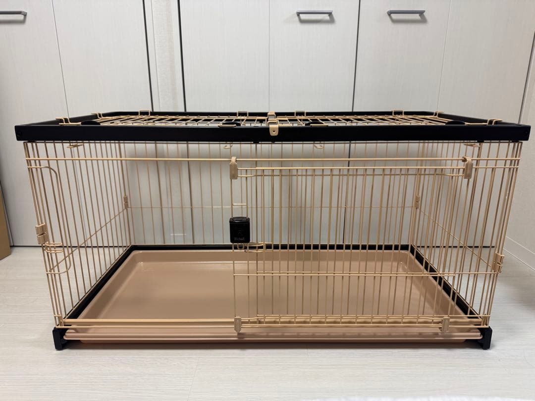 【新品同様】リッチェル 木製お掃除簡単ペットサークル 120-60（組立のみ）