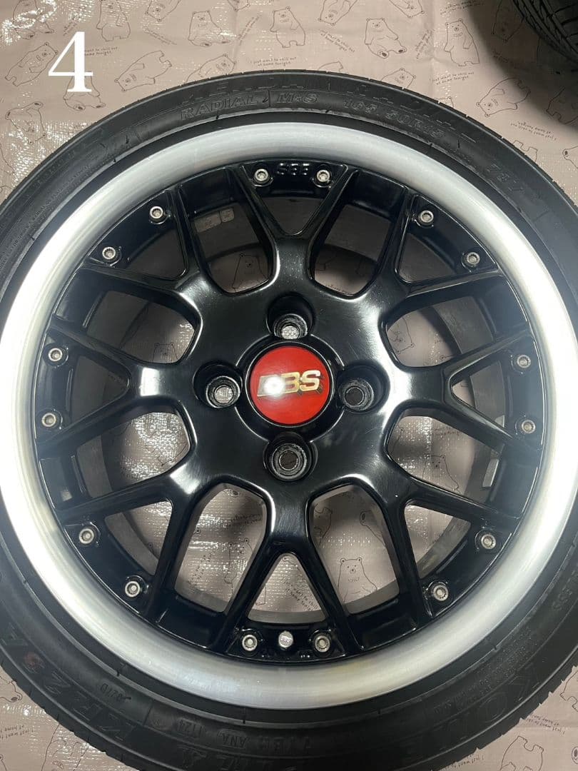 VW 純正 BBS 15×6j off45 PCD100 ゴルフ ポロ 流用