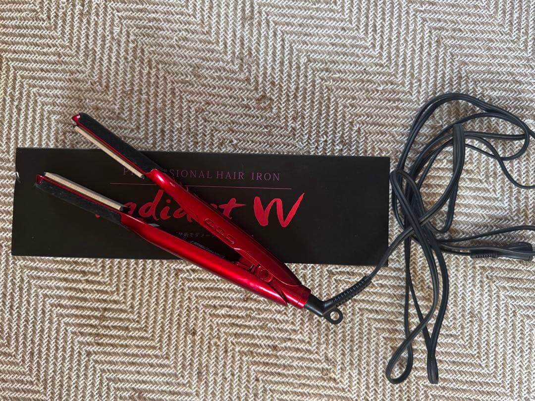 Radiant ストレートヘアアイロン　18㎜