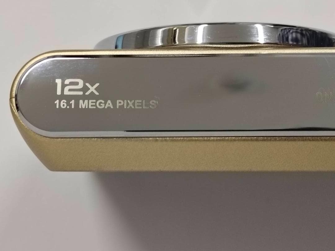 【動作確認済み】EXILIM　EX－ZS190　ゴールド