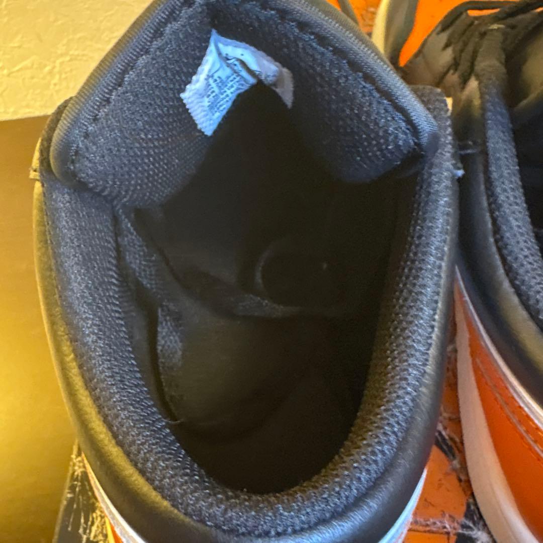 ジョーダン1 LOW オレンジ 26cm