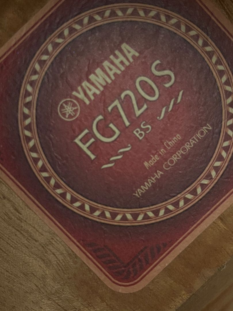 YAMAHA FG720S BSサンバースト ギターケース付き