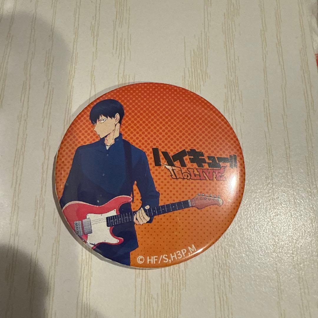影山飛雄 ハイキュー 頂きのLIVE 缶バッジ